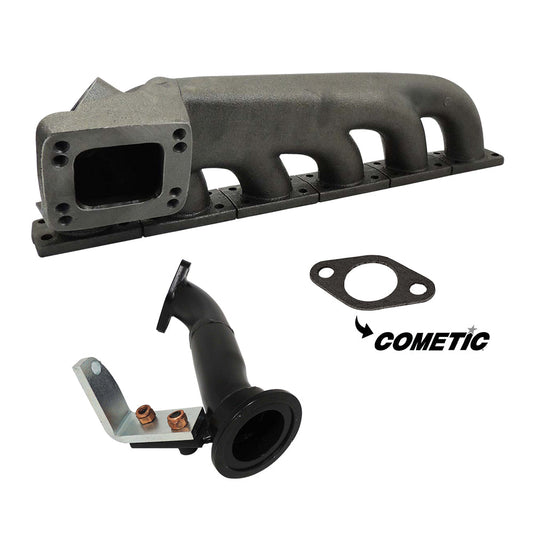 BMW E36 M3 S50 TU M5X Turbo Exhaust Manifold + Wastegate mount WG V-band mount + COMETIC WASTEGATE FLANGE GASKET - PRE SALE