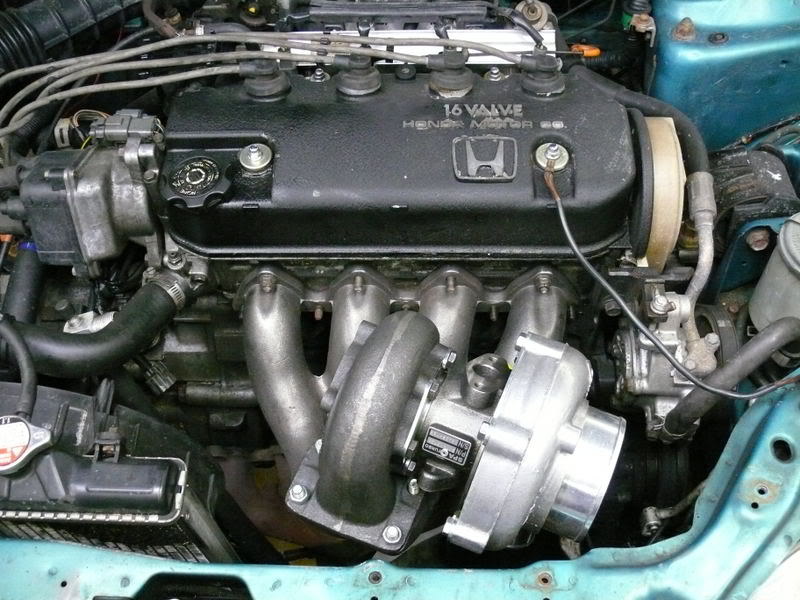 Honda D-series T3 top mount turbo manifold - PRE SALE