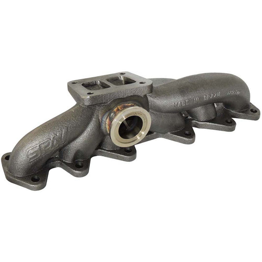 Toyota / Lexus 2JZ-GTE T4 High Performance Twin Scroll Turbo Manifold + intake manifold - 12 Injectors - Black