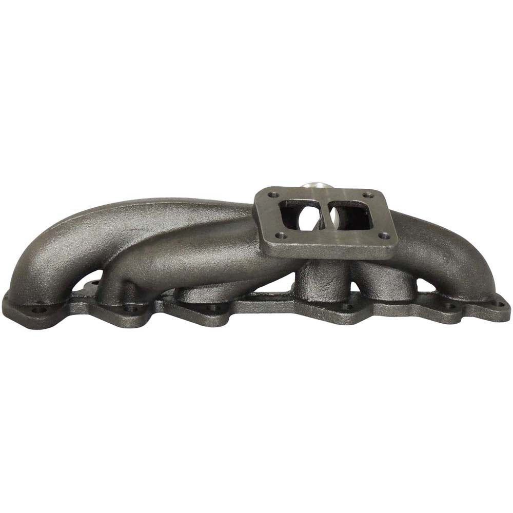 Toyota / Lexus 2JZ-GTE T4 High Performance Twin Scroll Turbo Manifold + intake manifold - 12 Injectors - Black