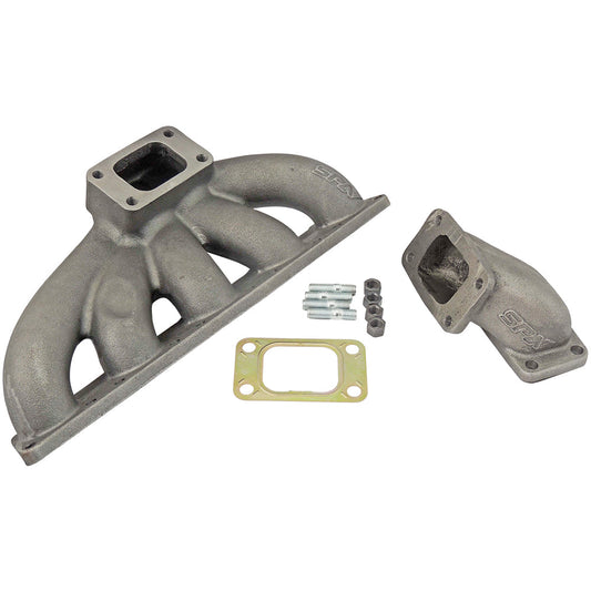 VW Jetta / Golf MK4 2.5L 5 cylinder 20V 07K T3 top mount turbo manifold wastegate V-Band