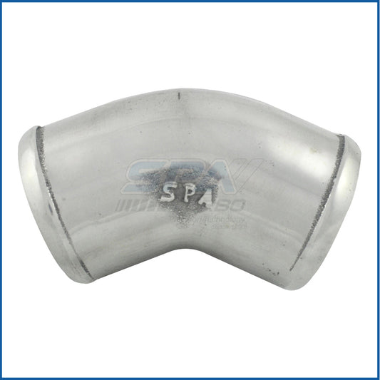 2.25â€ tight radius 45Â° elbow intake pipe
