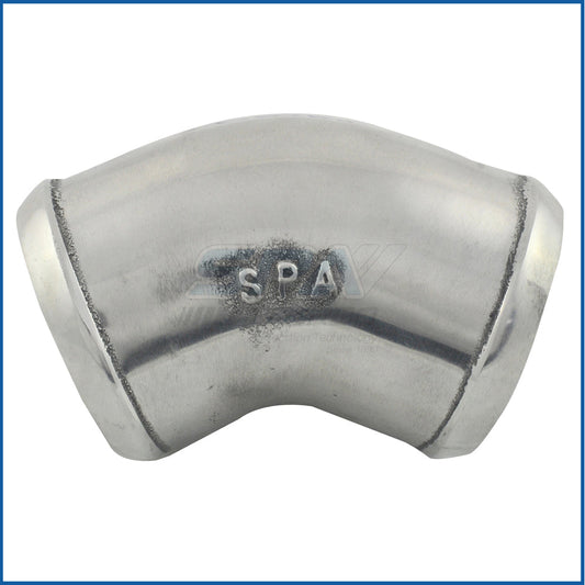 2.75â€ tight radius 45Â° elbow intake pipe