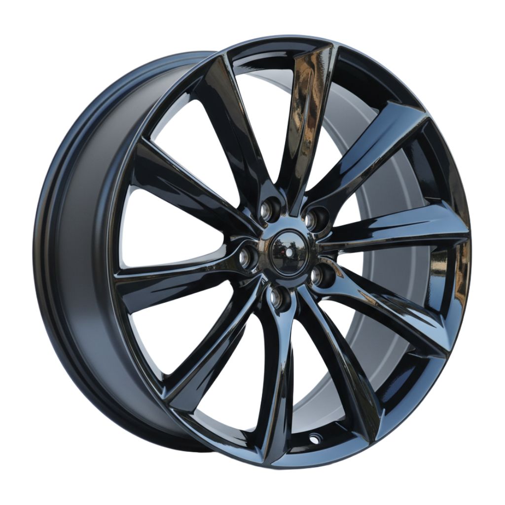 TS1 22x9 5x120 +35 64.1 Gloss Black