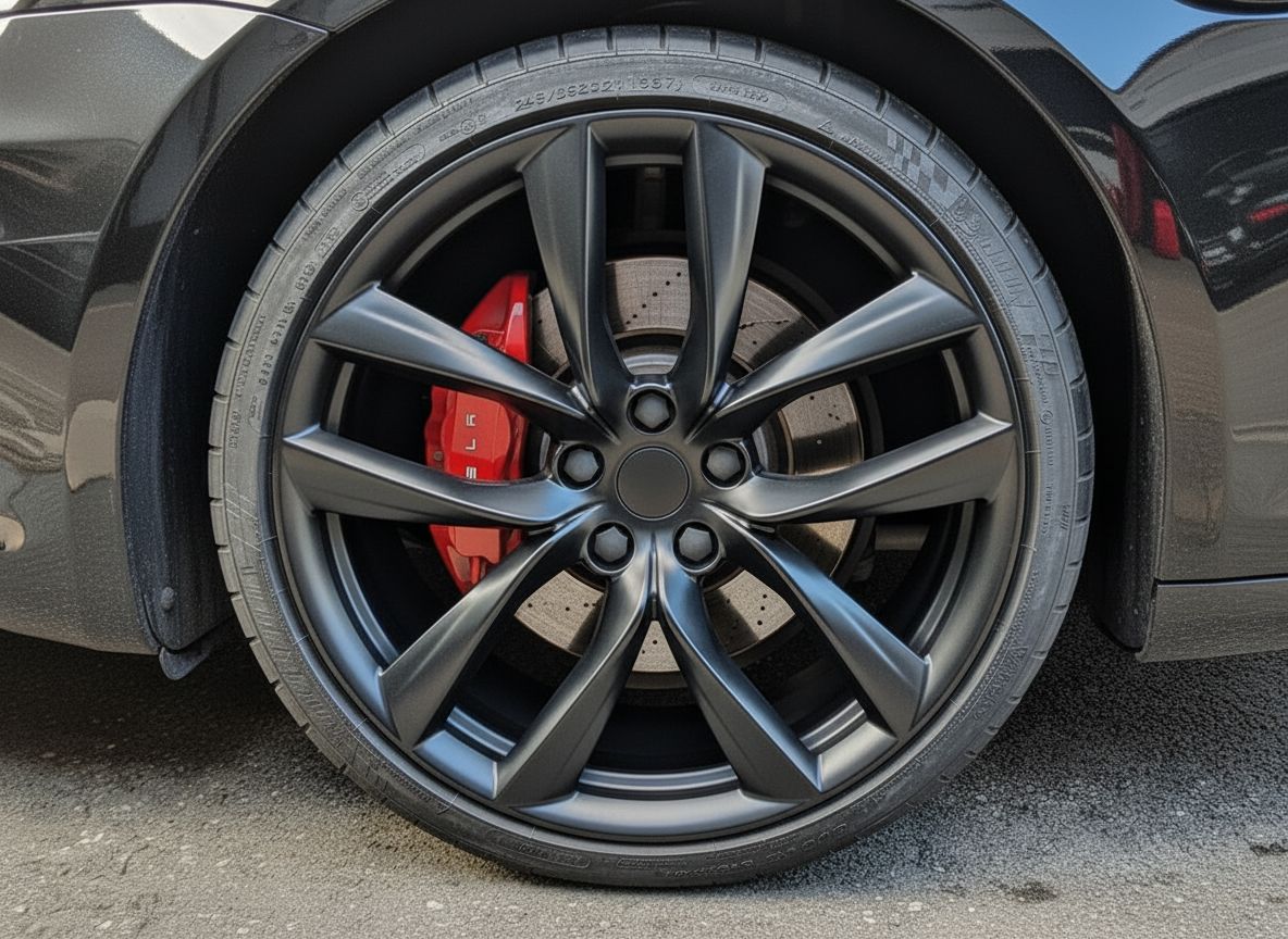 TS2 19x8.5 5x114.3 +35 64.1 Matte Black