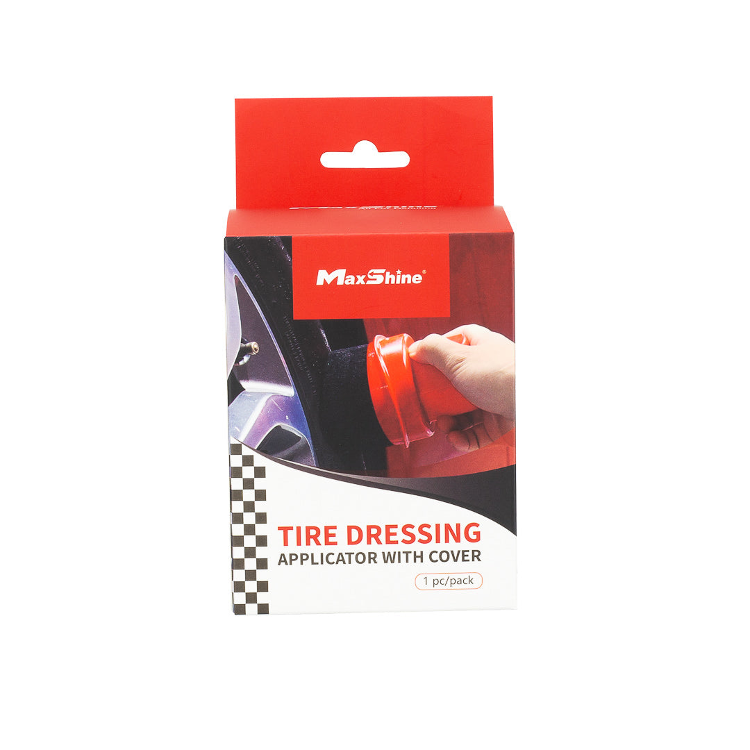 Tire Shine Applicator | Dressing Applicator with Cover