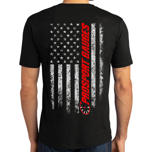Prosport Gauges American Flag T shirt