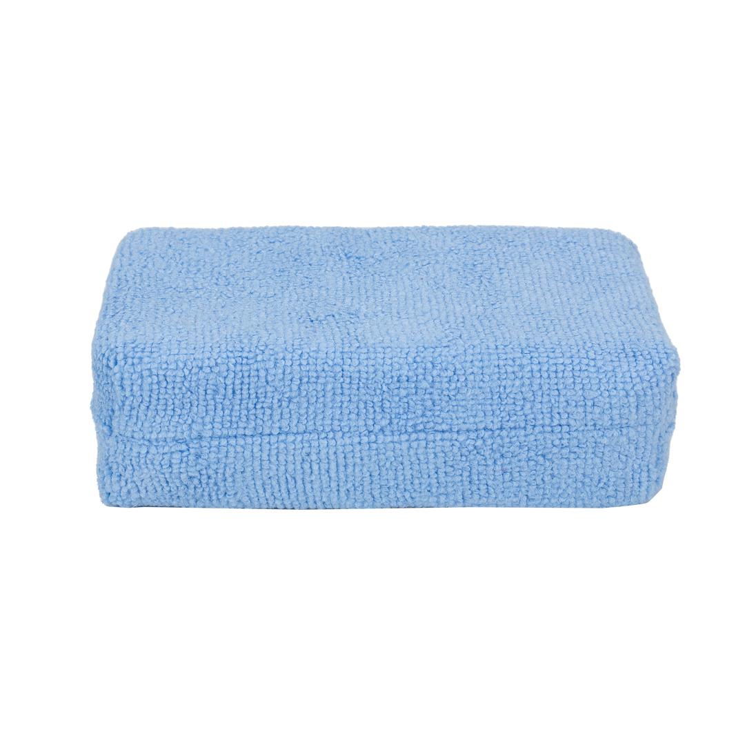 Ultra-Soft Microfiber Wax Applicator Block - 4 Pack