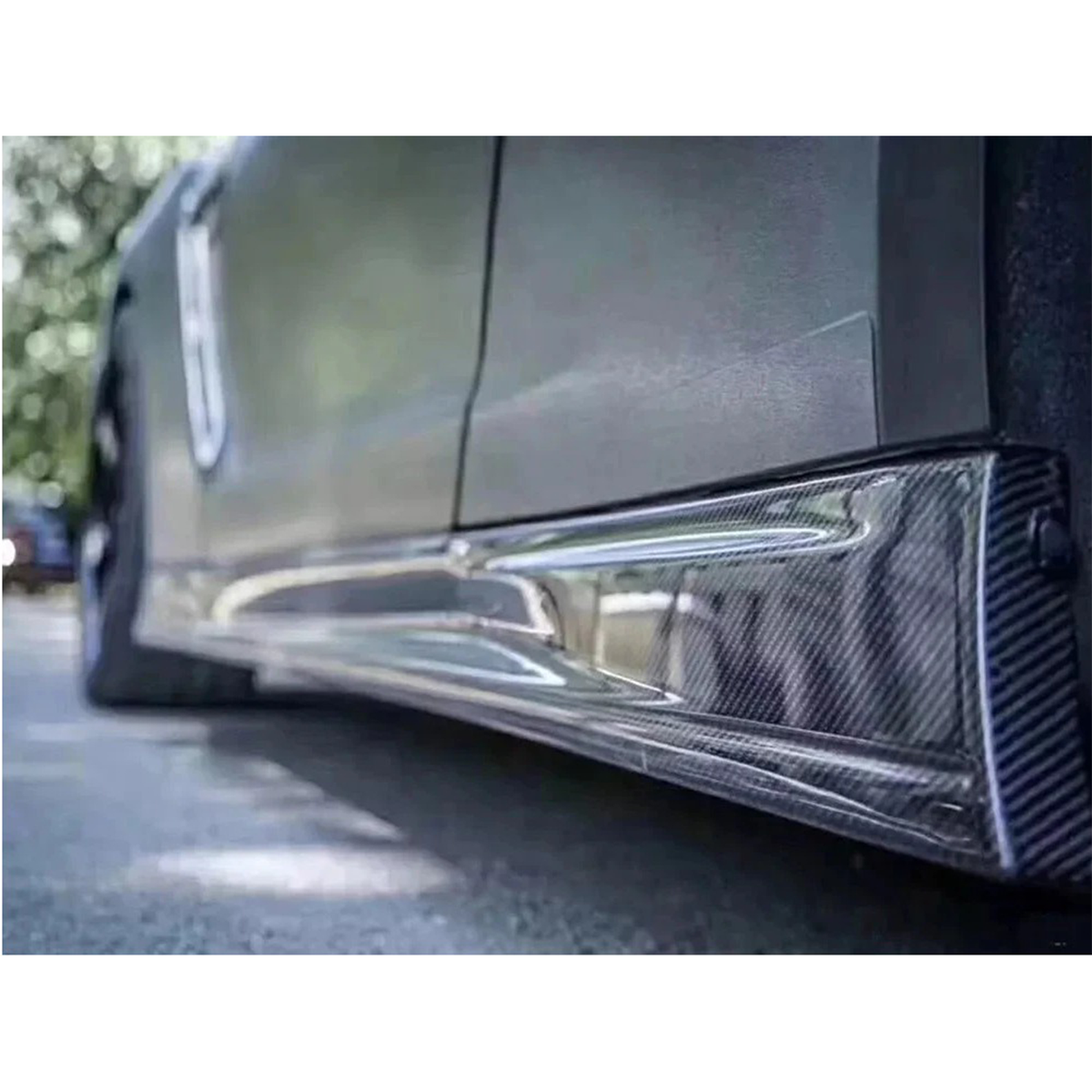 Carbon Fiber Side Skirts for Nissan GT R R35