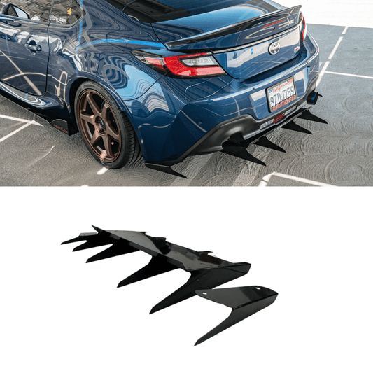 2022+ Subaru Brz/ Toyota GR86 Rear Diffuser V5 ( Aggressive )