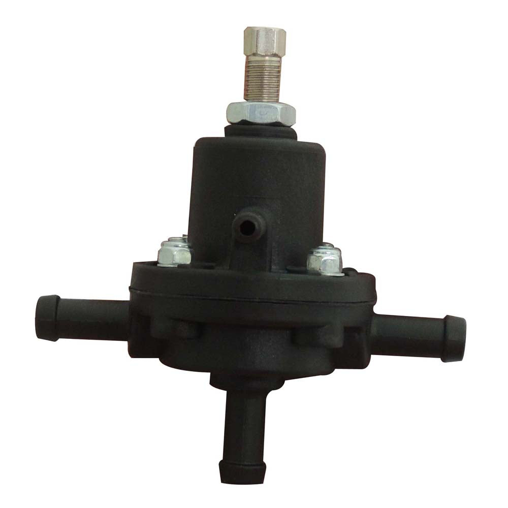 VW MKI MKII GTI 1.8L 2.0L 8v SOHC dual sidedraft intake manifold - Black + 0-30 PSI Fuel pressure regulator