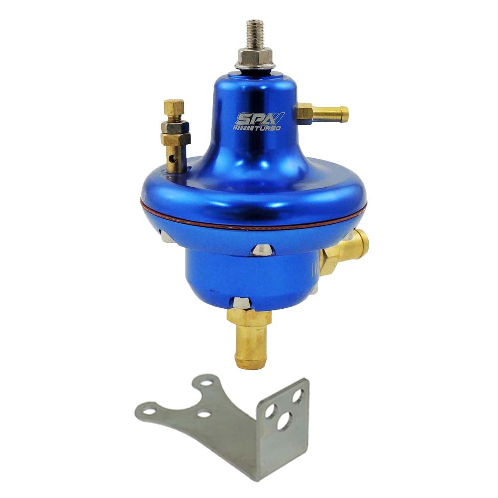10-100 PSI Billet adjustable FMU - Blue