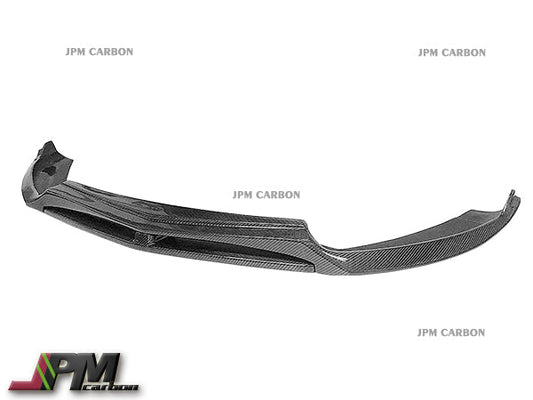 DP2 Style Carbon Fiber Front Bumper Add-on Cover Lip Fits For 2015-2018 Mercedes-Benz W205 Pre-facelift C-Class with AMG Sport Package Only