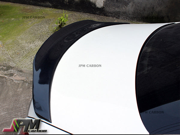 [JPMCarbon] PSM Style Carbon Fiber Trunk Spoiler Fits For 2015-2021 Mercedes-Benz W205 C-Class Sedan Only