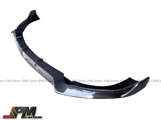 [JPMCarbon] B Style Carbon Fiber Front Bumper Add-on Lip Fits For 2017-2020 Mercedes-Benz W213 Pre-Facelift E-Class Sedan with AMG Sport Package Only