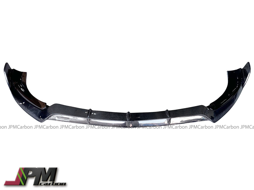 [JPMCarbon] B Style Carbon Fiber Front Bumper Add-on Lip Fits For 2017-2020 Mercedes-Benz W213 Pre-Facelift E-Class Sedan with AMG Sport Package Only