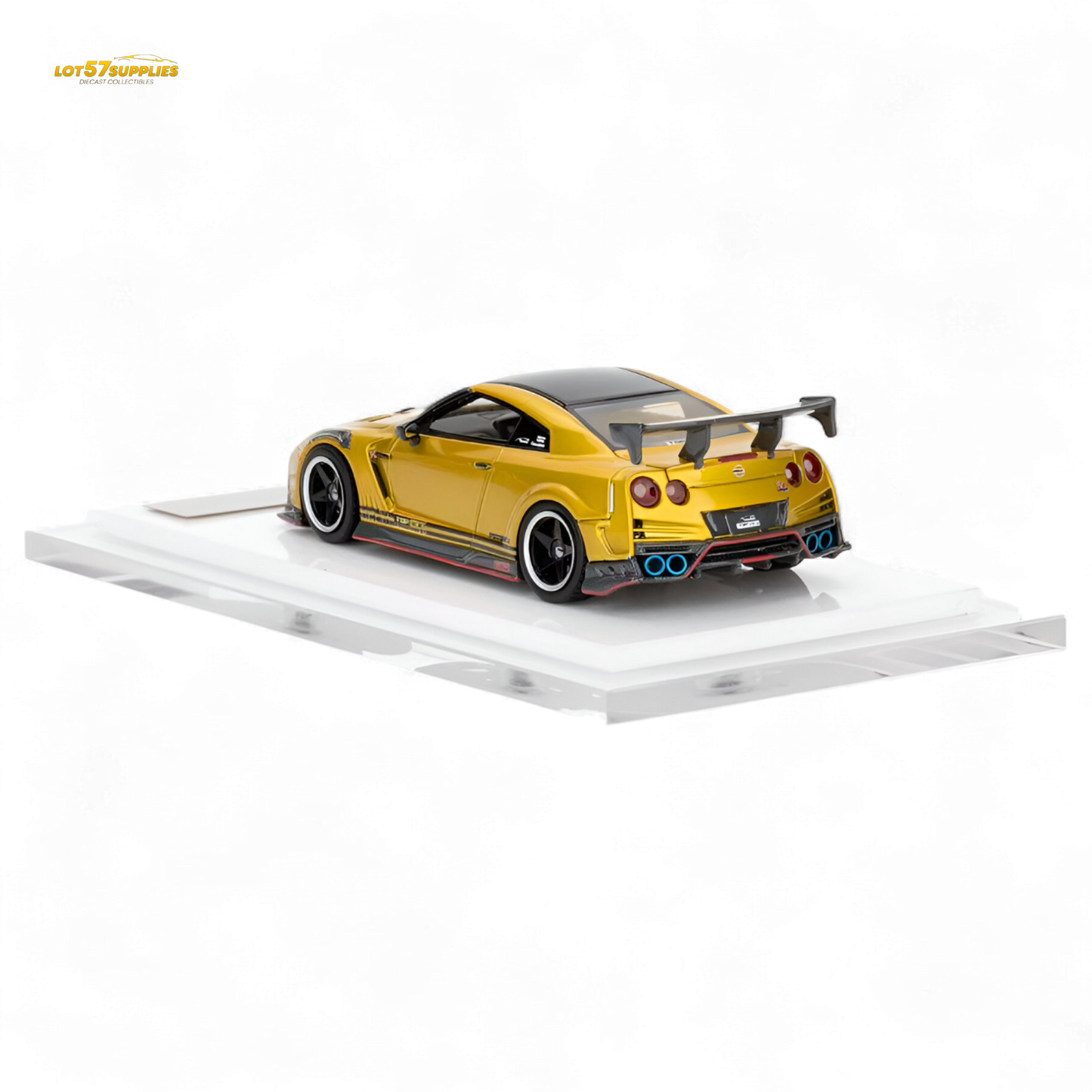 Model Idea GT-R R35 TOP SECRET Modified Version Resin 1:64 - Limited to 299pcs