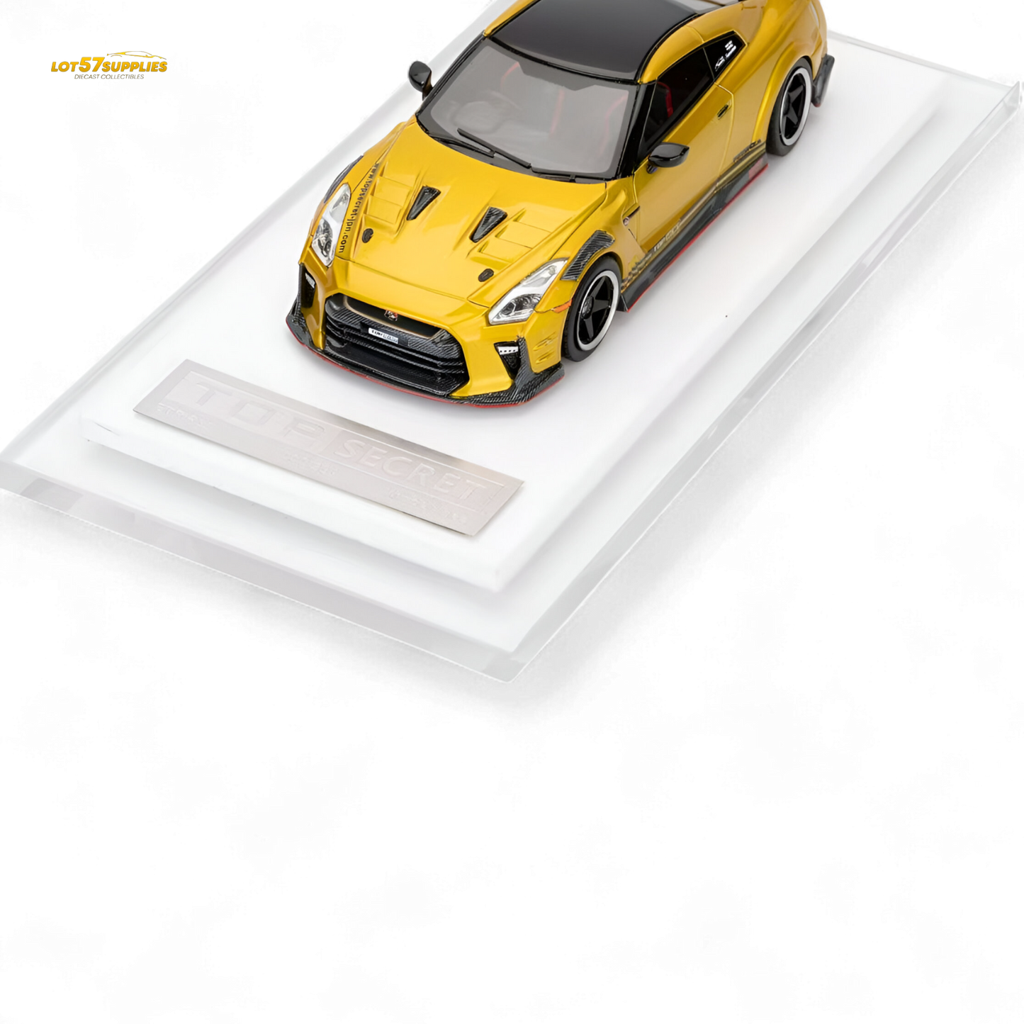 Model Idea GT-R R35 TOP SECRET Modified Version Resin 1:64 - Limited to 299pcs