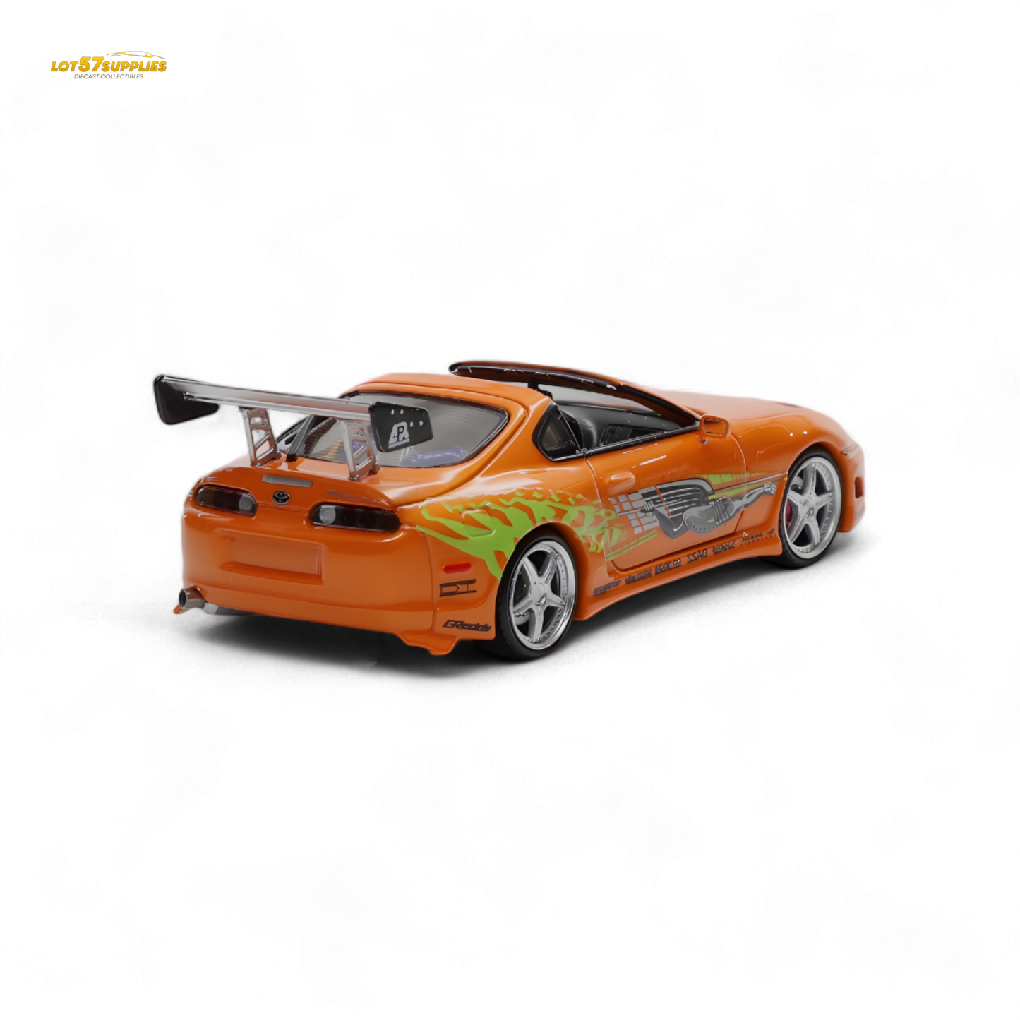 Fast Speed Supra Targa 4th Generation Bomex Version - FNF Orange Ordinary 1:64