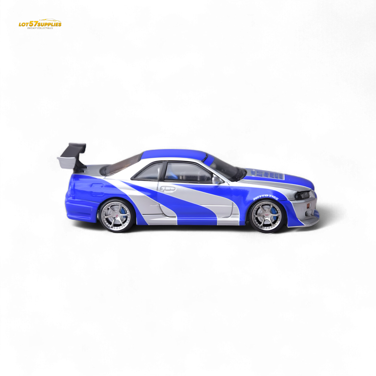 Focal Horizon Skyline GT-R R34 - NFS Silver Blue 1:64 – Pacific ...