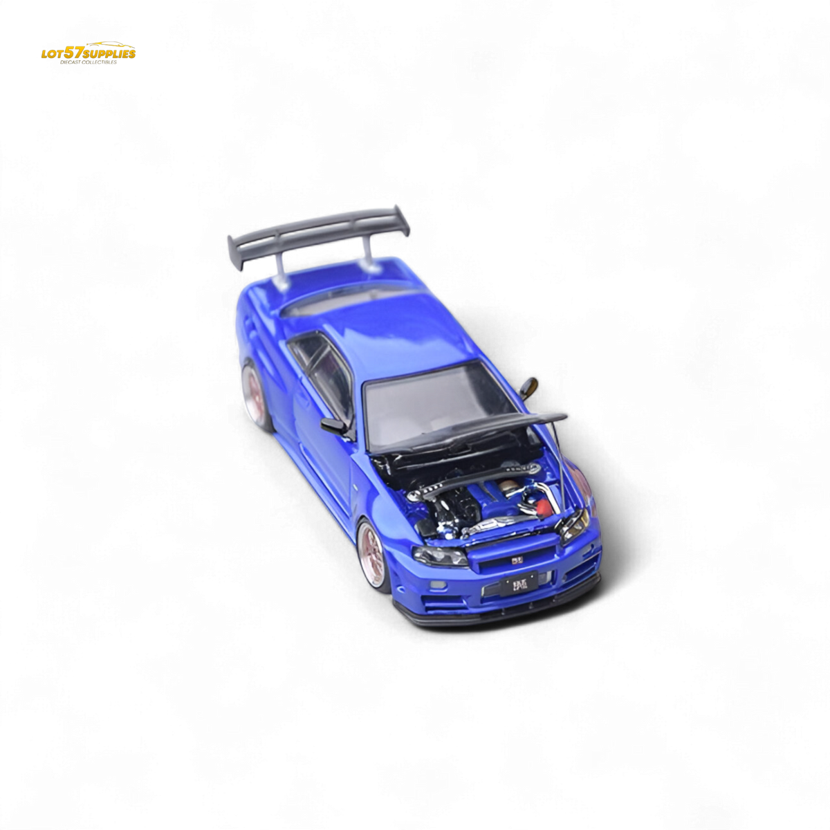 Focal Horizon Skyline GT-R R34 - Bayside Blue 1:64