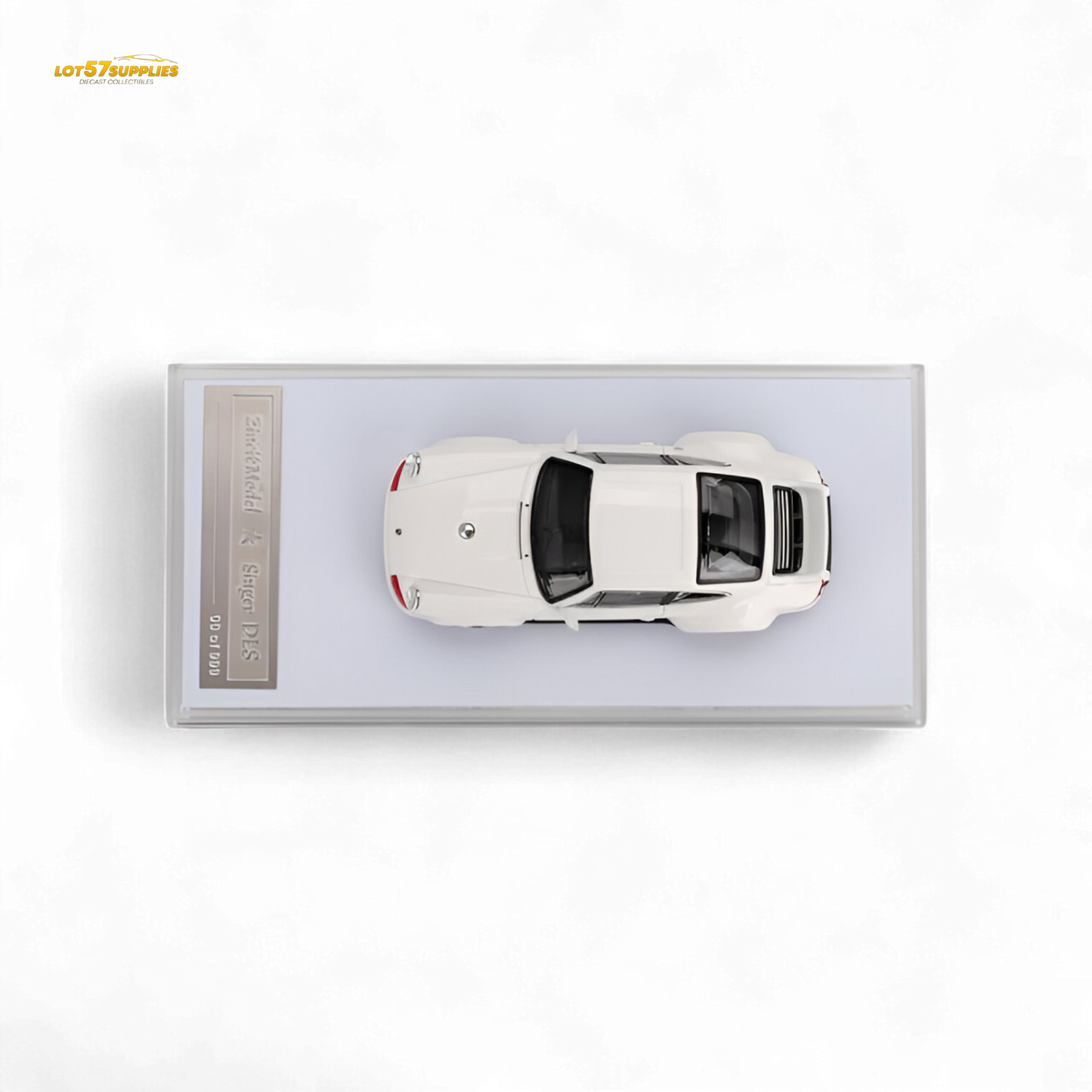 (Pre-Order) Zincit Model Porsche 911 Singer DLS - Bright White 1:64