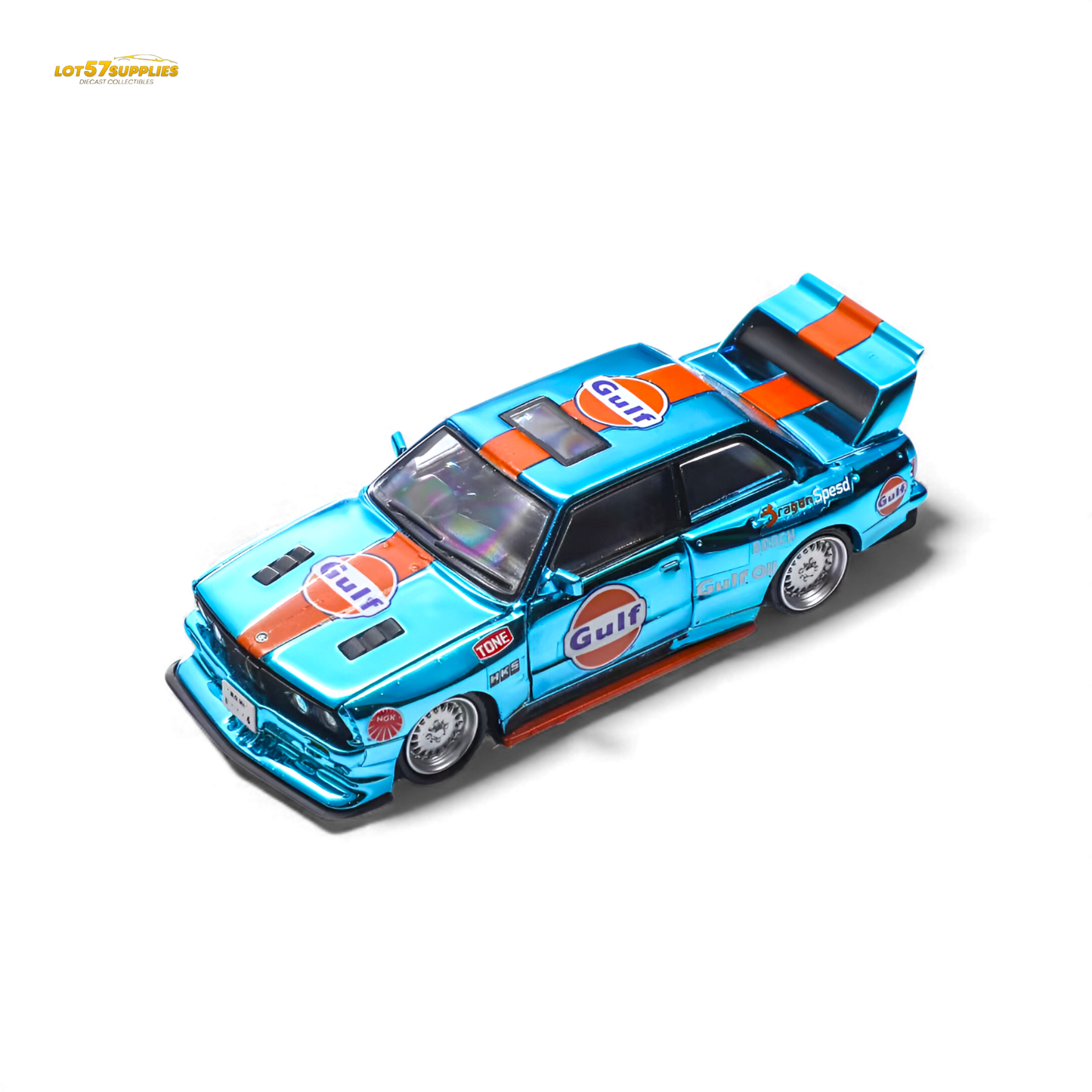 (Pre-Order) Demon King Auto BMW E30 - Gulf 1:64