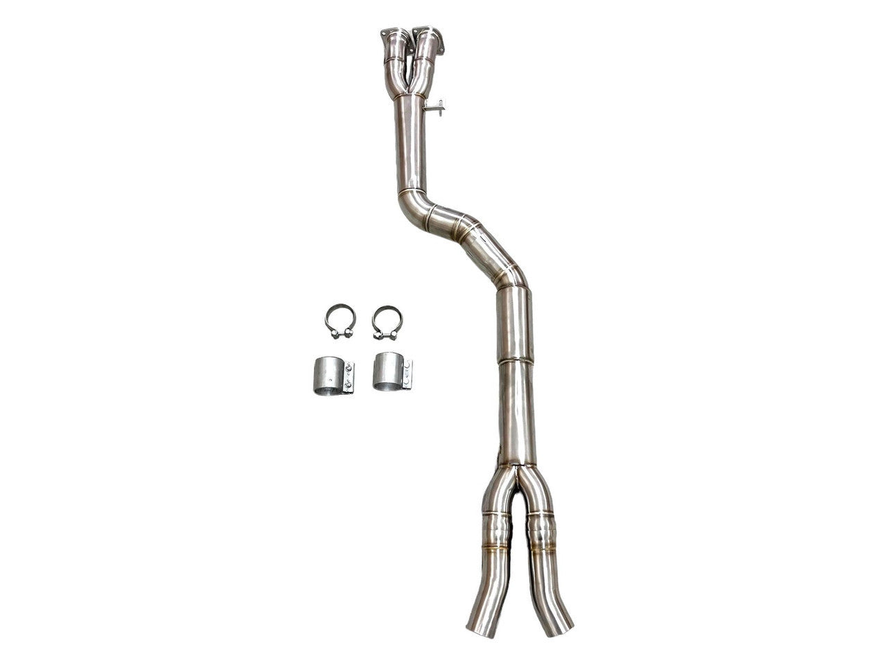 MAD BMW X3M X4M F97 F98 S58 Single Resonated Midpipe