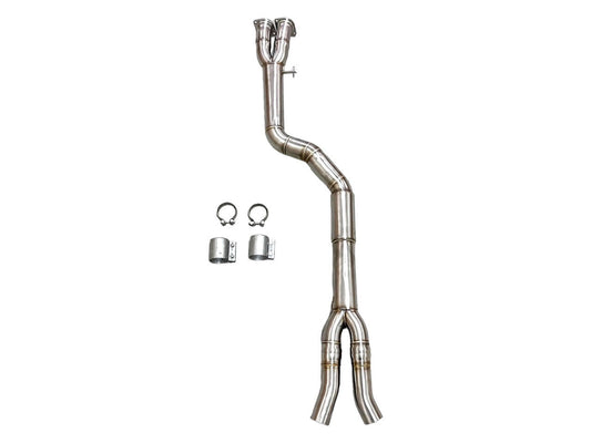 MAD BMW X3M X4M F97 F98 S58 Single Resonated Midpipe