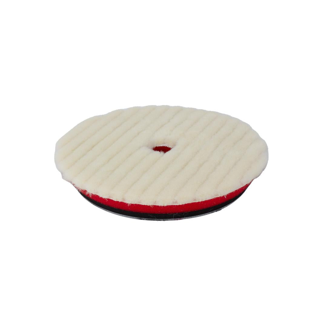 Wool Cutting Pads Rubber Backed - 3in, 5in, 6in