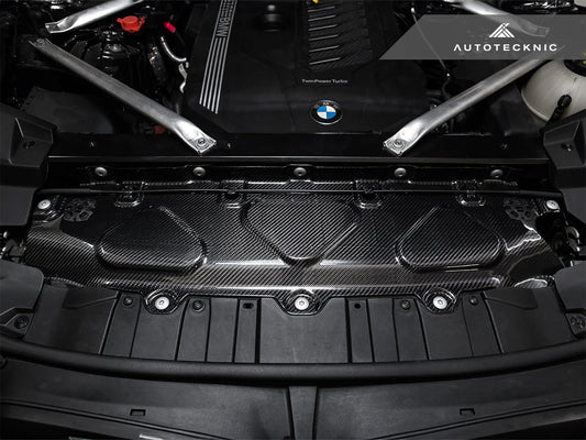 AutoTecknic Dry Carbon Fiber Cooling Shroud - F95 X5M | F96 X6M | G09 XM