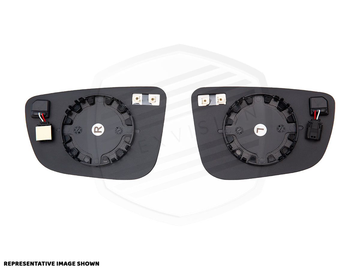 ApexVision Blue Tinted Side View Mirror Glass Set - Mercedes-Benz W463A G-Wagon