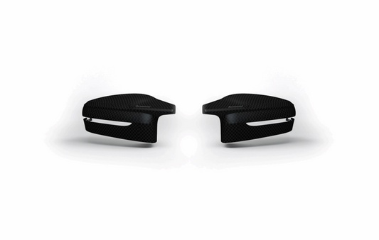 Akrapovic 2021+ BMW (G87) M2, (G80) M3 &amp; (G82) M4 Mirror Cap Set- Matte Carbon WM-BM/CA/4/M