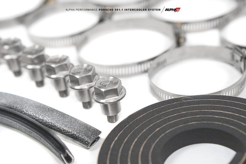 AMS Performance Porsche 997.1TT Alpha Intercooler System (For Stock Framed Turbos) ALP.09.09.0001-2