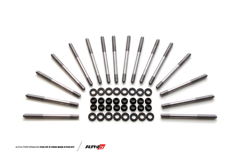 AMS Performance 2009+ Nissan GT-R R35 Alpha Main Stud Kit ALP.07.04.0009-1