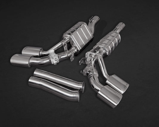 Mercedes AMG G550/G500 (W463A) - Valved Dual Mufflers (OE Actuators)