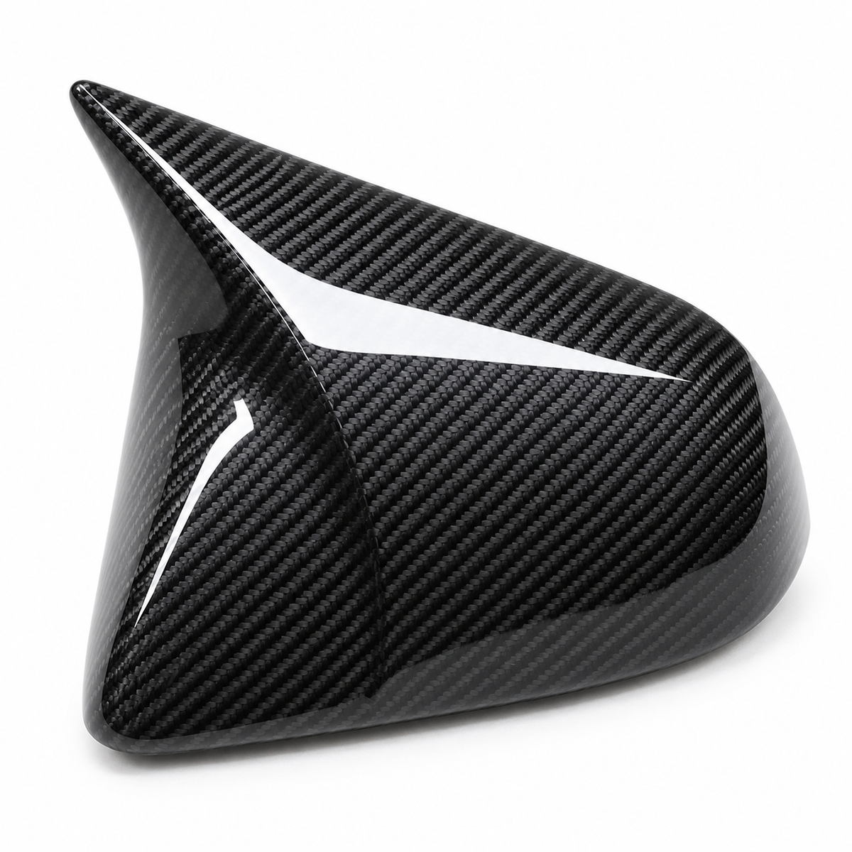 M Style Carbon Fiber Mirror Caps for Ford Mustang