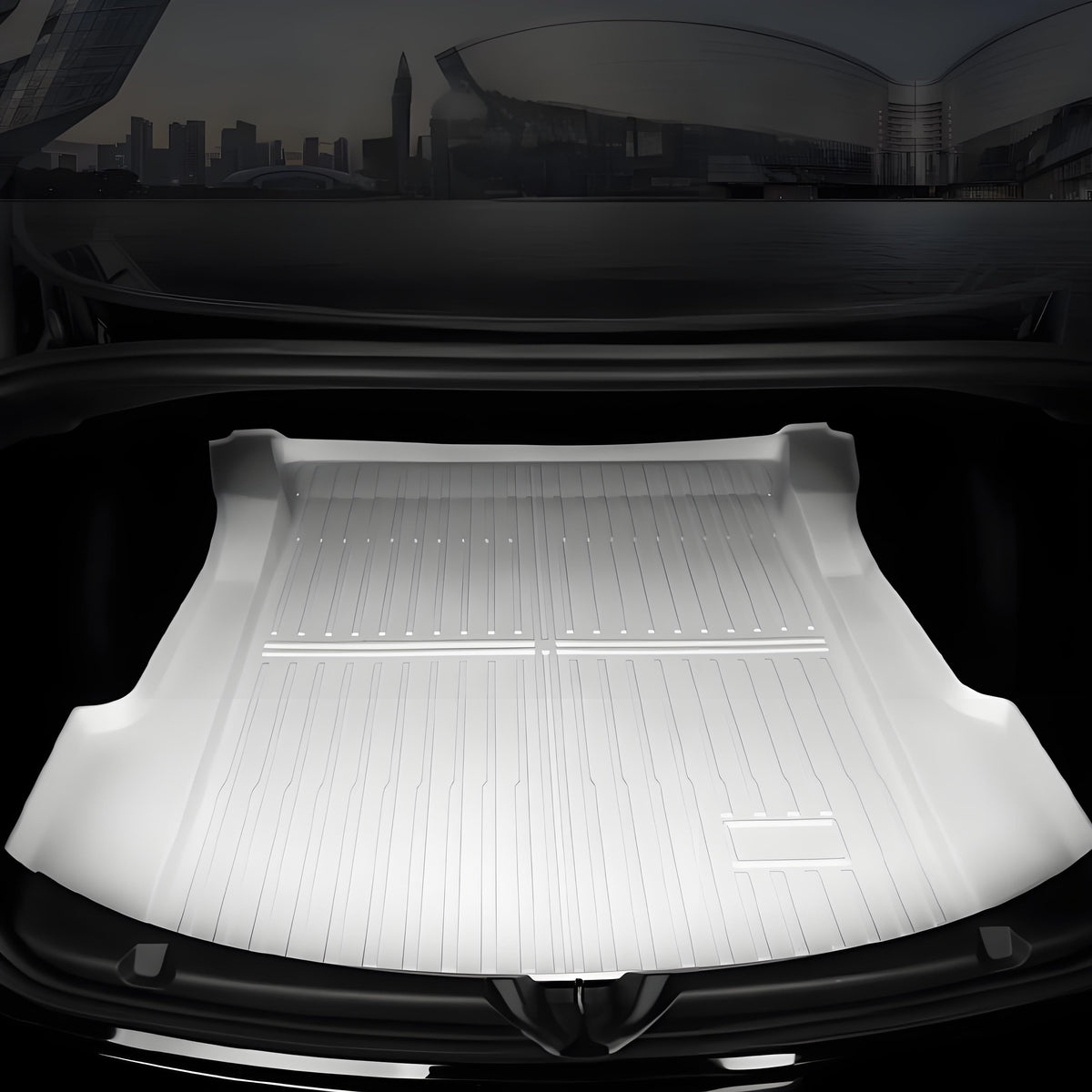 All Weather TPE Front Rear Trunk Mat for Tesla Model Y