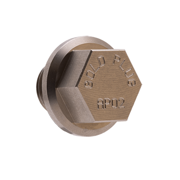 GoldPlug | M14x1.5 | AP02 | USA | Magnetic Drain Plug | Stainless | Fits All Honda/Acura oil pans | SW02 Washer Included |
