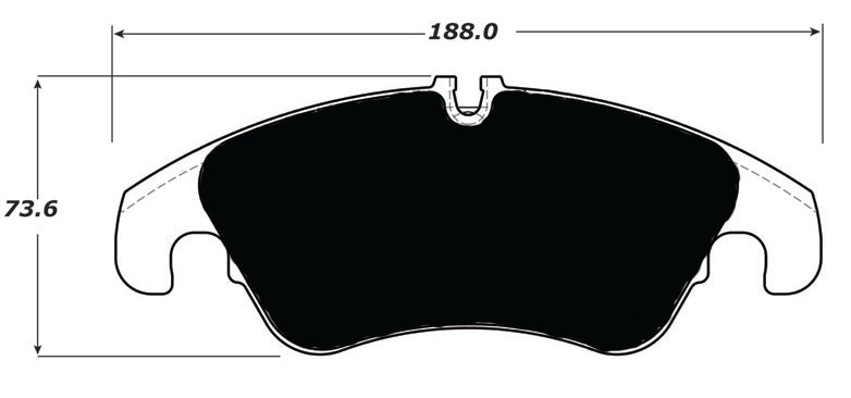 Porterfield Brake Pads for 2016 AUDI A6