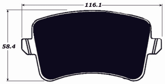 Porterfield Brake Pads for 2016 AUDI Allroad - w/314mm Front Disc