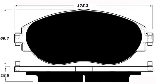 Porterfield Brake Pads for 2016 AUDI S3