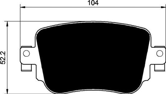 Porterfield Brake Pads for 2016 AUDI Q3