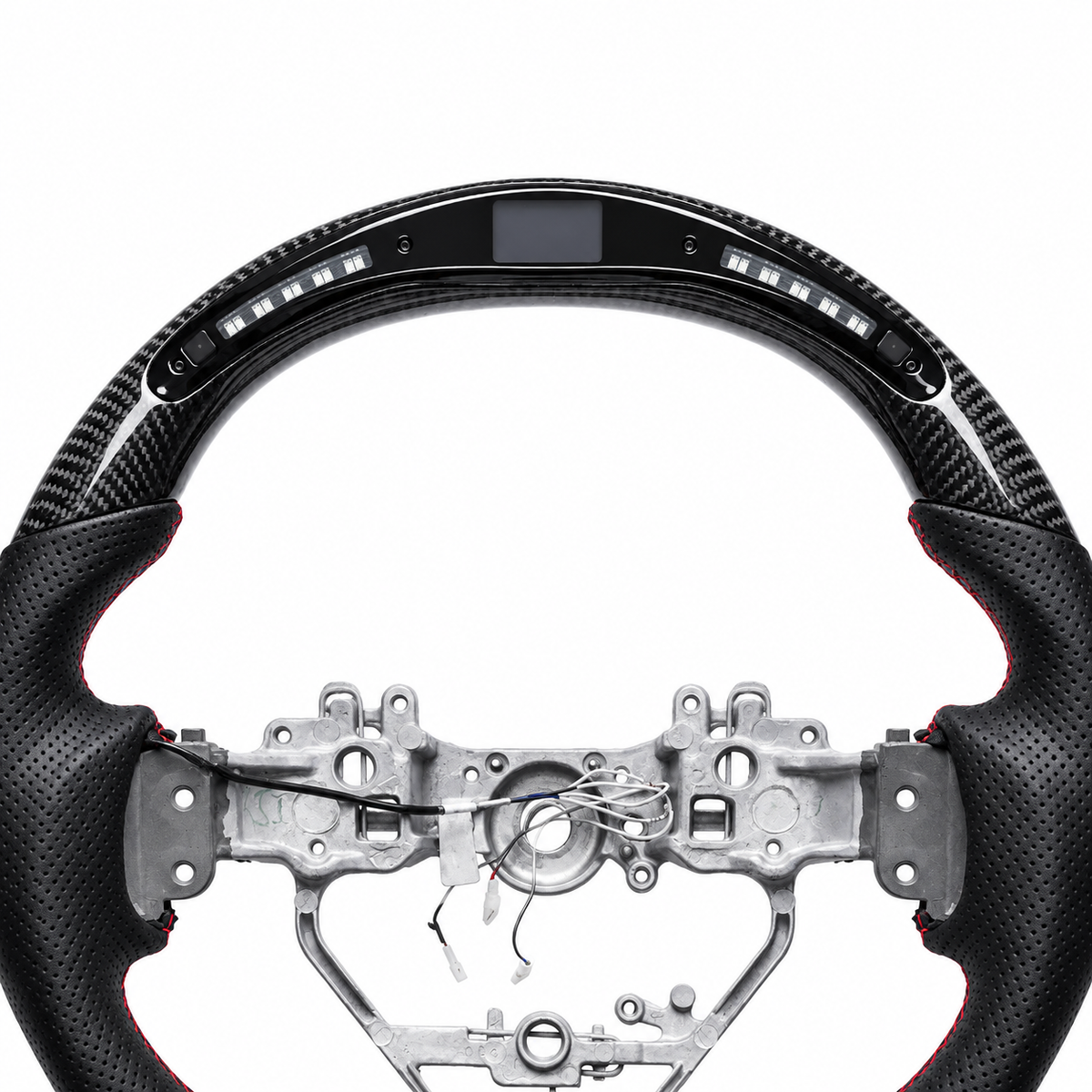 Carbon Fiber Heated LED Steering Wheel for Lexus IS GS CT NX RC