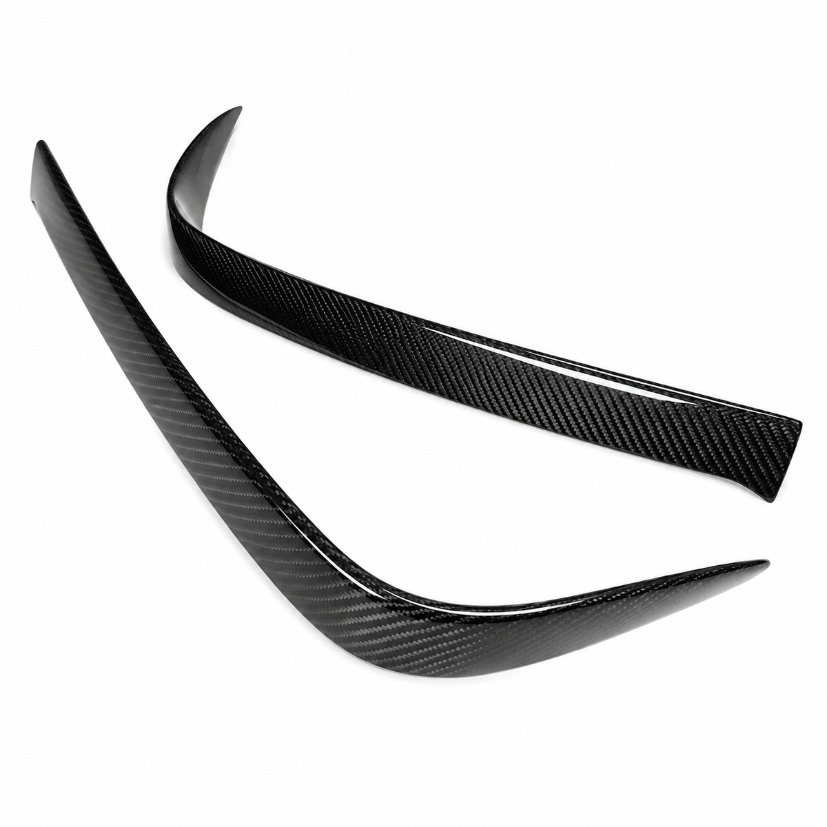 Carbon Fiber Rear Bumper Side Air Vent Splitter Trim for Lexus RC F