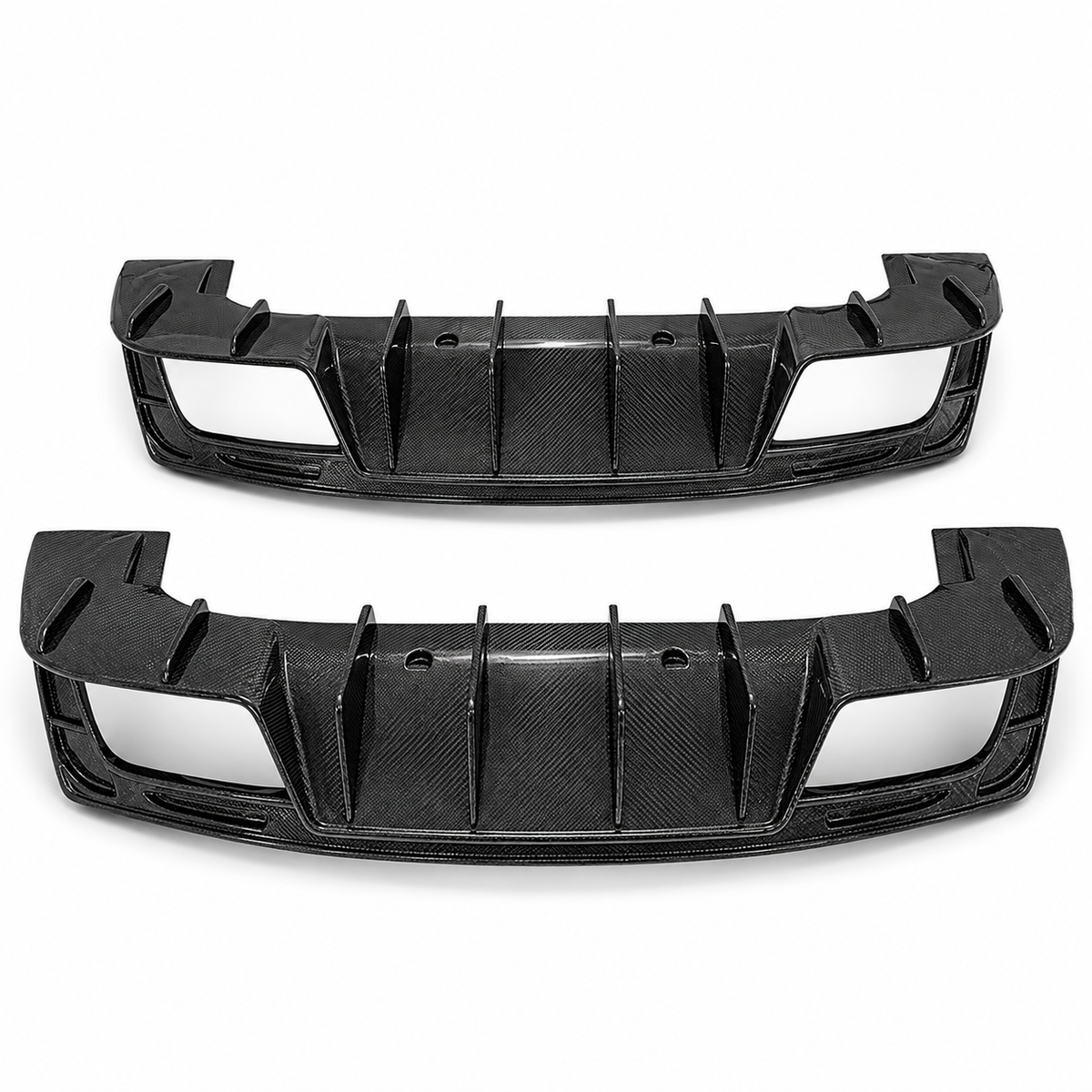 ZL1 Style Dry Carbon Fiber Rear Diffuser for Chevrolet Camaro 6th Gen