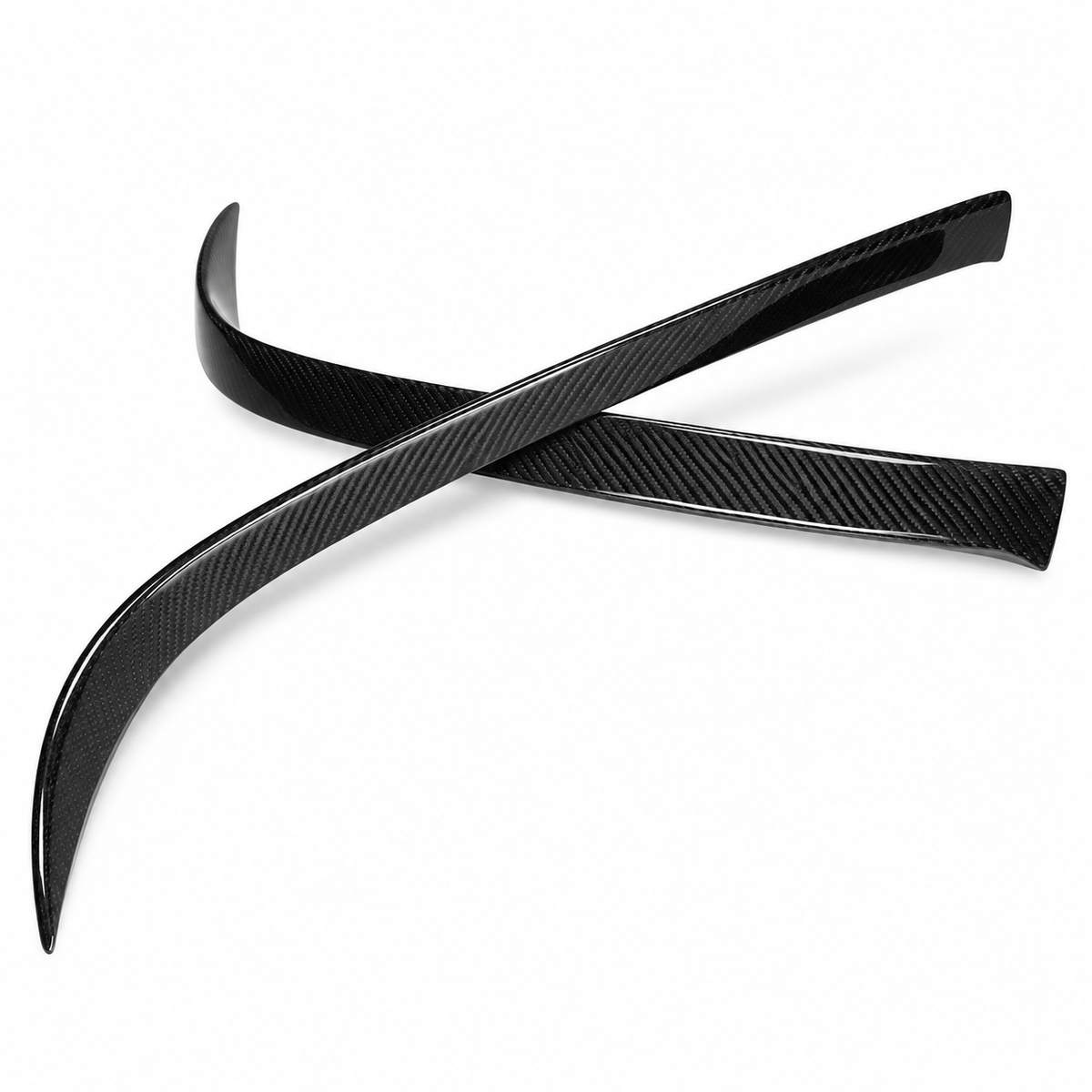 Carbon Fiber Rear Bumper Side Air Vent Splitter Trim for Lexus RC F