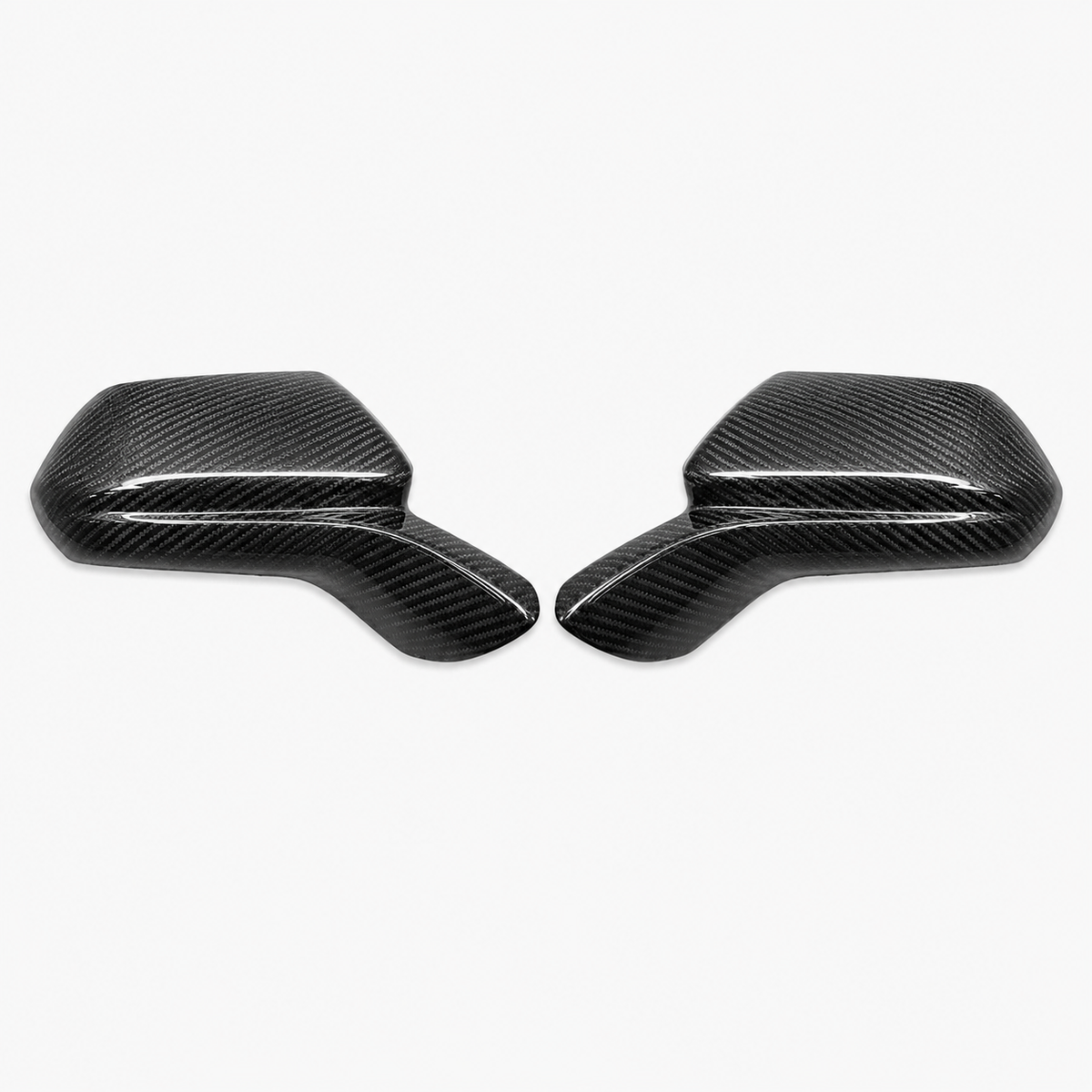 Dry Carbon Fiber Mirror Cover Caps for Chevrolet Camaro