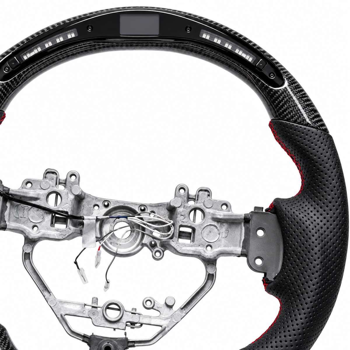Carbon Fiber Heated LED Steering Wheel for Lexus IS GS CT NX RC
