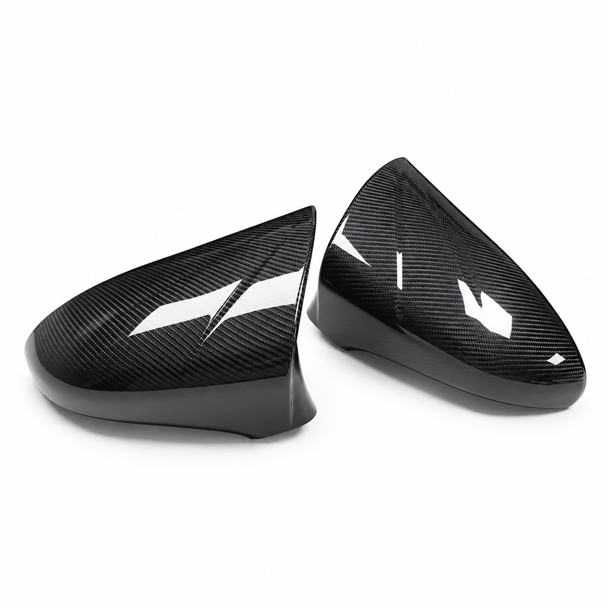 Carbon Fiber Mirror Caps for Lexus CT ES GS LS RC RCF